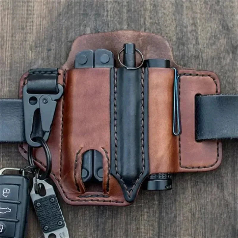 Multi-tool Leather Sheath Survivalist Essentials Survivalist Essentials