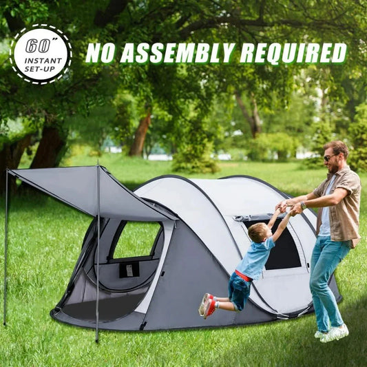 2 Doors-Instant Family Tents Survivalist Essentials Survivalist Essentials